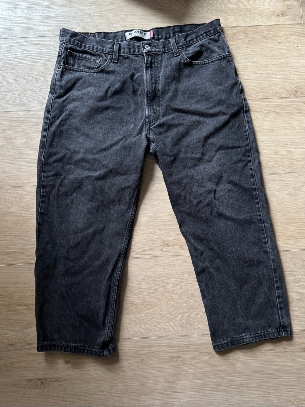 Levi’s Relaxed Fit 550 Black Jeans - 40 X 30